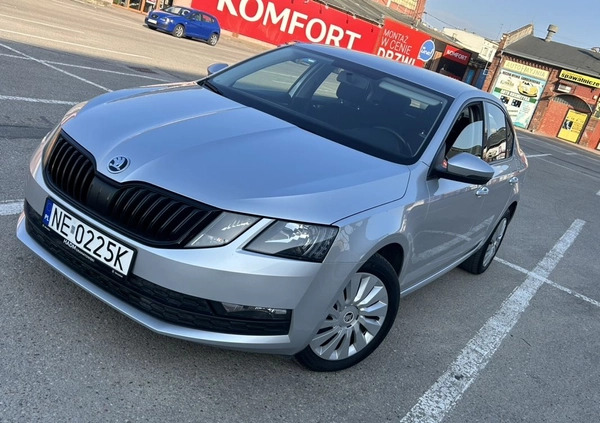 Skoda Octavia cena 41300 przebieg: 203000, rok produkcji 2018 z Elbląg małe 191